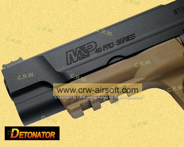 Detonator S&W M&P.40 Pro Series 5 inch Model SL-WE05BK